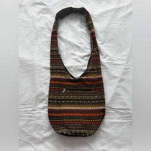 Boho Patterned Crossbody Bag